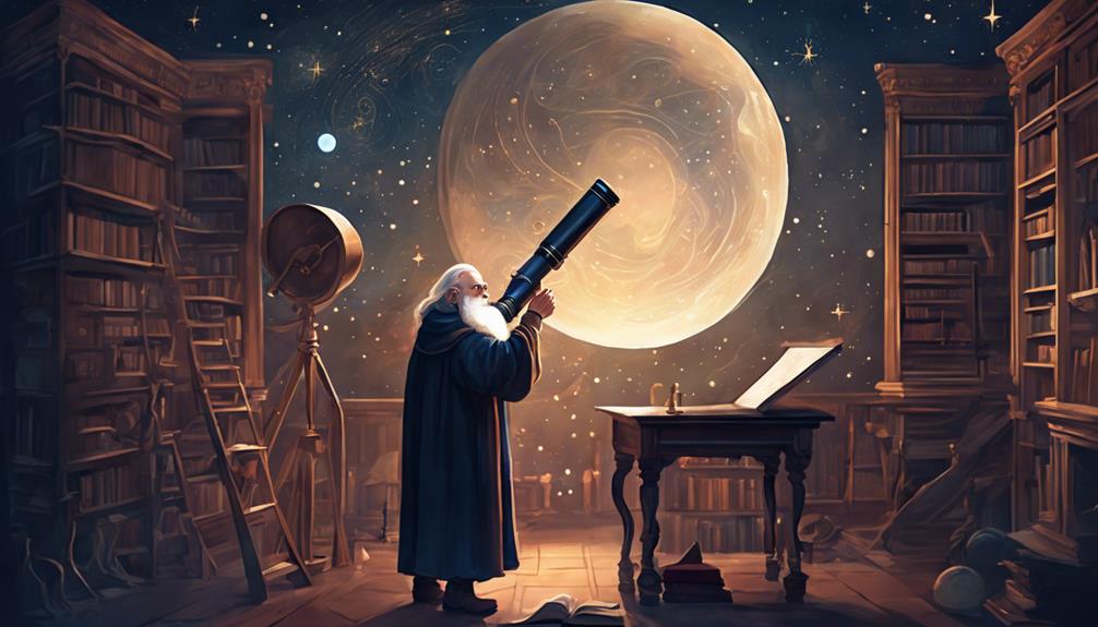 astronomer telescope heliocentrism