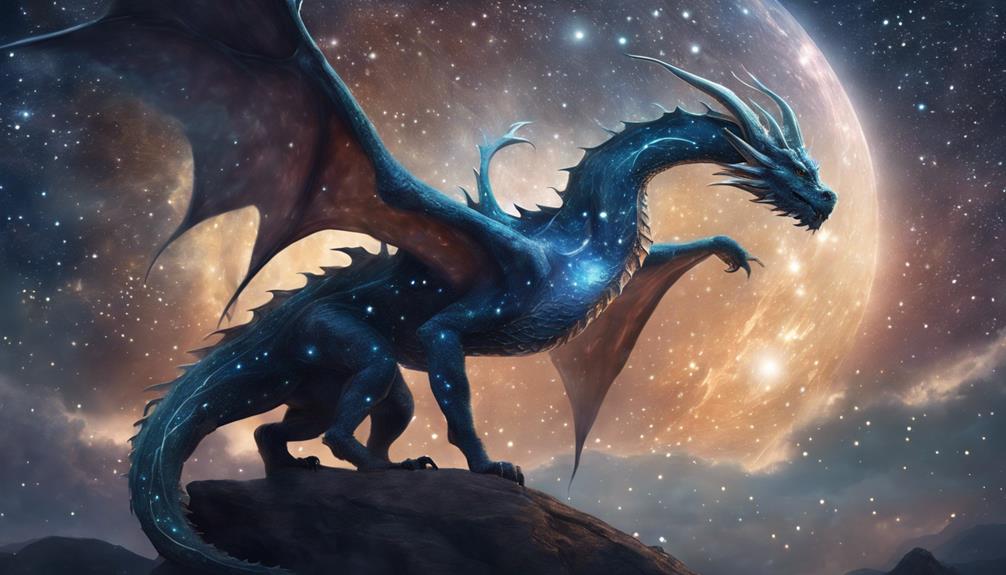 dragon constellation in italian