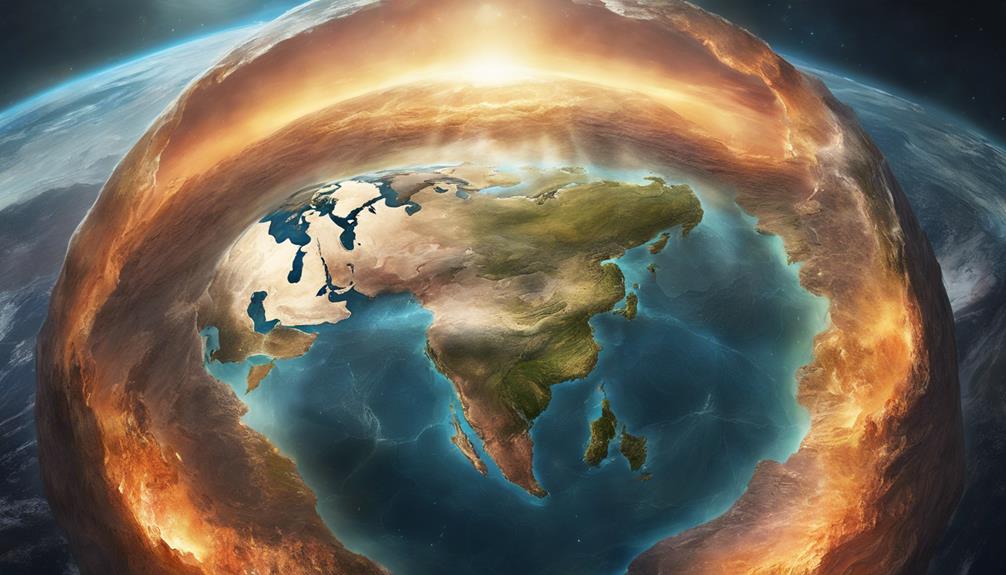 earthly model interpretation proposed