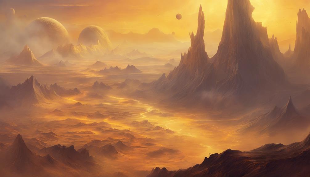 geological formations on venus