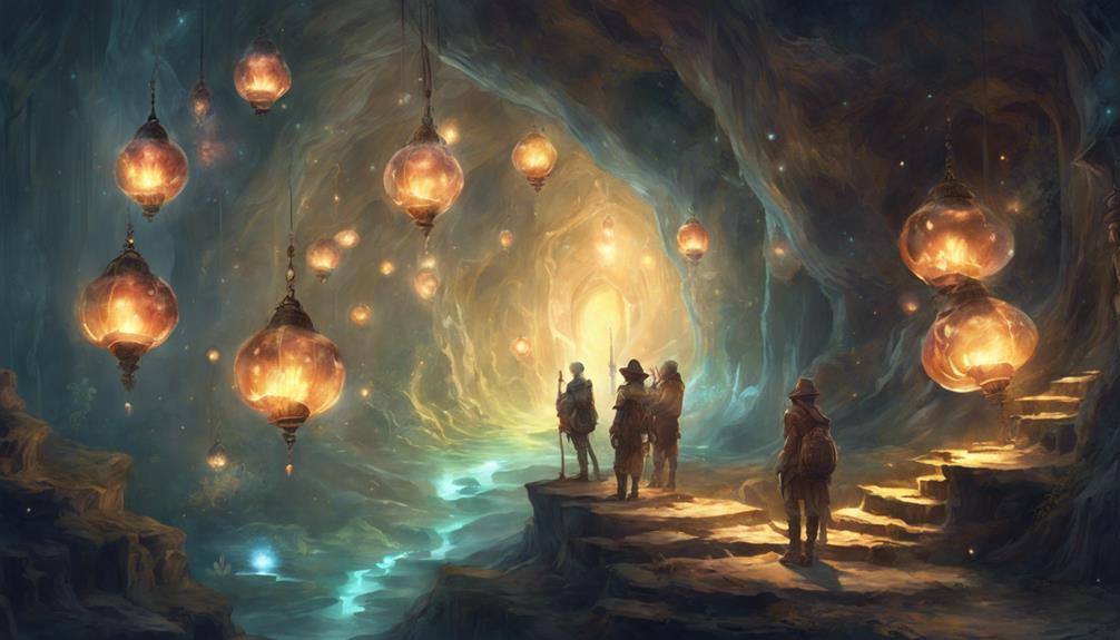 mystical underground realms explored