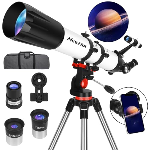 Recensione MEEZAA Telescopio: Potente e portatile, ideale per adulti e principianti. Perfetto per osservare Luna e pianeti!