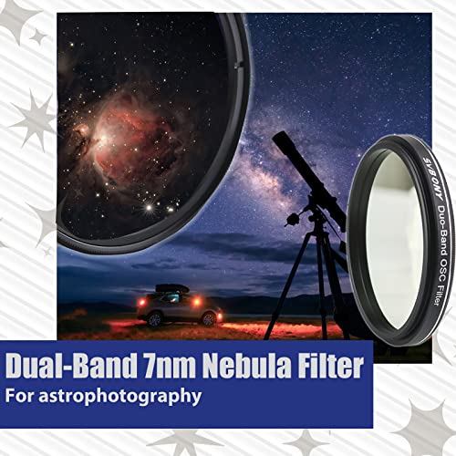 Recensione Filtro Svbony SV220: Ideale per astrofotografia, riduce inquinamento luminoso e migliora la qualità delle immagini.