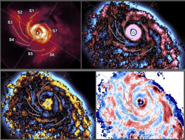 ALMA Scopre il 'Wiggle' Rivelatore di Instabilità Gravitazionale nel Disco Planetario