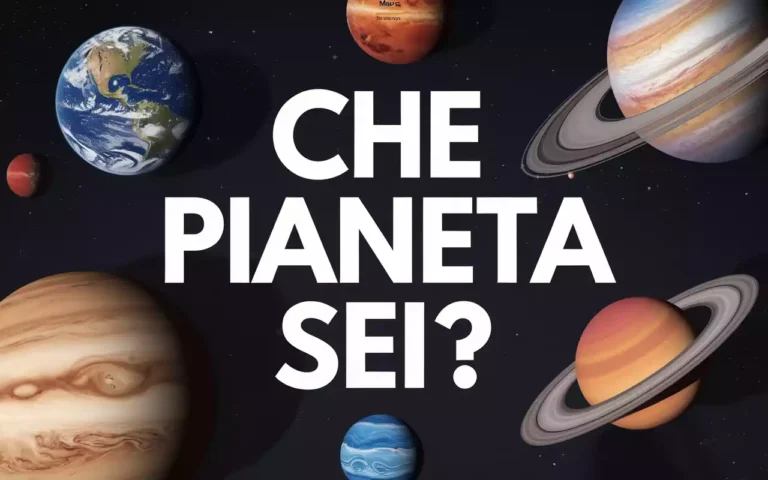 Che pianeta sei? [TEST AGGIORNATO 2025]