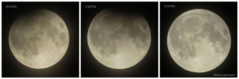 Foto spettacolari della Super Luna di Raccolto e dell'eclissi!