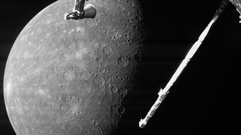 BepiColombo: Impressionanti immagini di Mercurio nel flyby più ravvicinato!