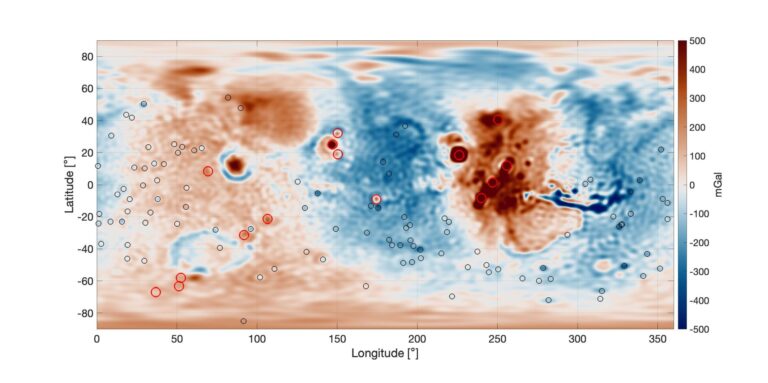 Una Mappa Gravitazionale di Marte Svela Misteri Sotterranei!