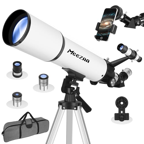 Recensione telescopio MEEZAA: ideale per adulti e principianti, offre ottime prestazioni e accessori pratici per l’astroturismo!