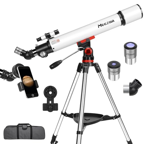 Recensione Telescopio MEEZAA: potente rifrattore 70/700mm ideale per adulti, beginners e bambini. Perfetto per osservazioni astronomiche!