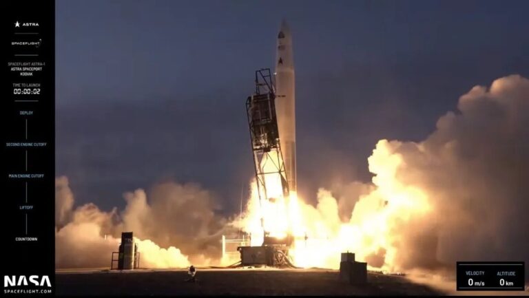 Astra lancia 'Rocket 4' e guadagna fino a 44 milioni di dollari dal Pentagono!