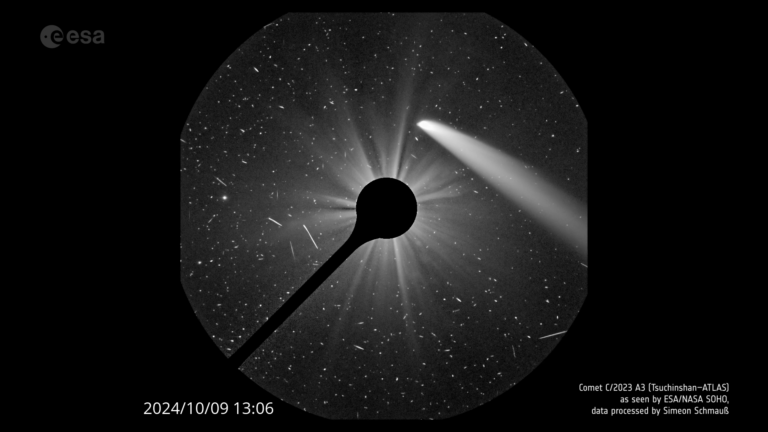 Cometa C/2023 A3 Illumina la Settimana di SOHO!