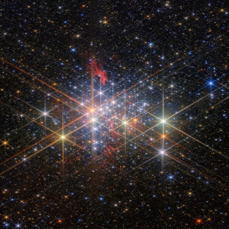 Scopri il Fascino dell'Open Star Cluster Westerlund 1 Attraverso il Telescopio Webb!