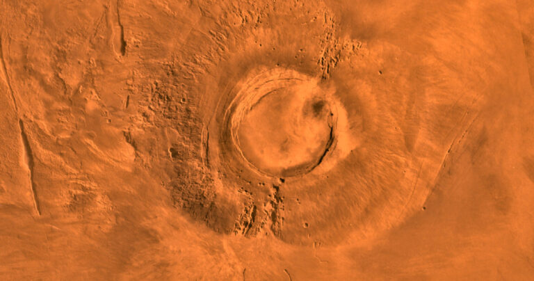 Le cinque crateri che hanno originato la maggior parte dei meteoriti di Marte