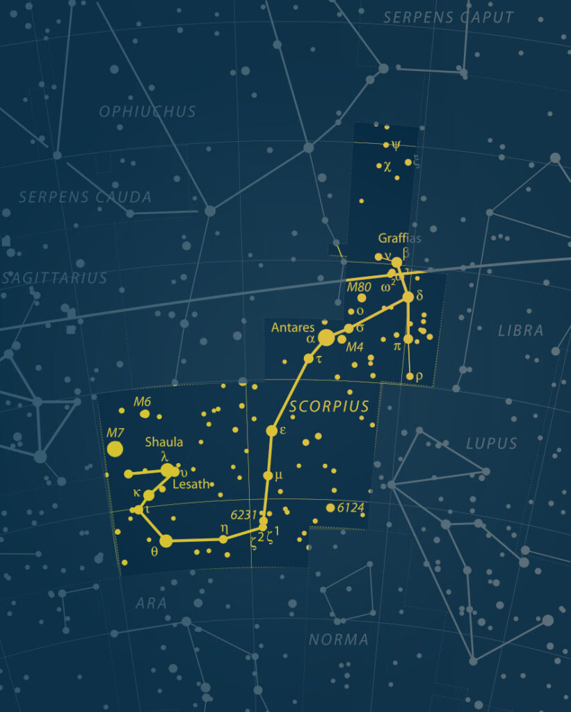 costellazione di Scorpius