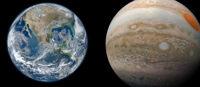 Confronto tra Terra e Giove: Differenze e Somiglianze